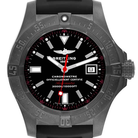 breitling avenger seawolf blacksteel m17330|Breitling Avenger m17330 price.